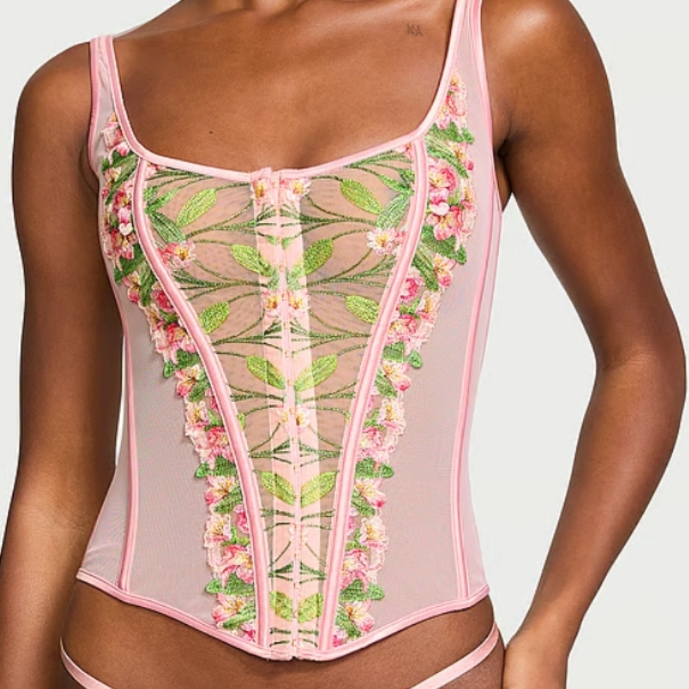 Victoria's Secret Pink Corset Top